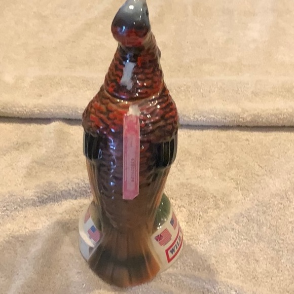 Vintage Austin Nichols wild turkey whiskey ceramic decanter limited edition #5 - Picture 10 of 13